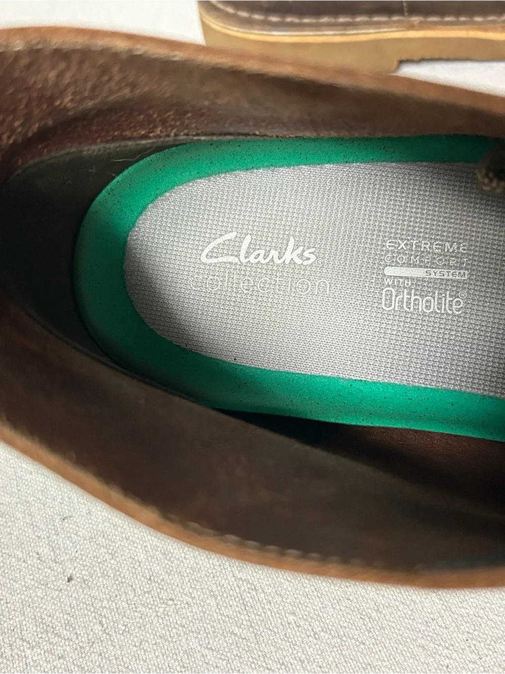 Clarks Collection Desert Chukka Boots Men’s 12M Brown Leather